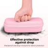 CAPART Portable Carrying Case for DJI OSMO Pocket 3 and 1/4" Thread Handle, Carrying Bag Hard Shell Storage Case Protective Case for Travel (Pink) view 4