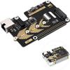 PCIe to ETH and M.2 Adapter for Raspberry Pi 5, Compatible with 2280/2260 / 2242/2230 Size NVMe Protocol M.2 SSD, 5Gbps Data Rate, High-Speed Reading/Writing (PCIe to ETH M.2 HAT+) view 1