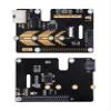PCIe to ETH and M.2 Adapter for Raspberry Pi 5, Compatible with 2280/2260 / 2242/2230 Size NVMe Protocol M.2 SSD, 5Gbps Data Rate, High-Speed Reading/Writing (PCIe to ETH M.2 HAT+) view 3