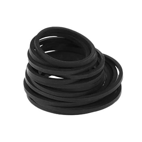 KADSXIYA DVD Rubber Belt 2mm Width Cassette Mixed Square Cassette Recorder Belts-20Pcs (B)