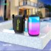 WorryFree Gadgets Portable Bluetooth Speaker with TWS Pairing, Dual Wireless Microphones, RGB Lights, 10-12 Hours Playtime, 100W, Black view 4
