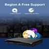 GIEC G2805 1080P Blu-ray DVD Player for TV/Projector, Region A Blu-ray, All DVDs, HDMI, CVBS, Audio L/R, Coaxial Output view 4