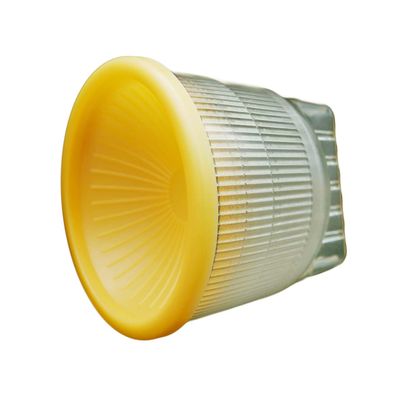 LingoFoto Clear Lambency Flash Diffuser for Speedlite, Universal Bowl Type Flash Diffusor + 2 Dome Covers for Canon 580EX 580EX II 540EZ 550EX 430EZ(White+Yellow)