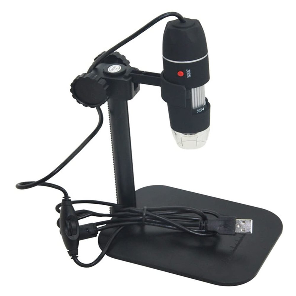 Lab Microscope Accessories 50X to 1000X USB Microscope Digital LED Mini Camera Magnifier Micro(1000X)