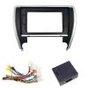 9/10.1 Inch Car Radio Fascia Compatible with Camry 2015+ (USA Version) Video Panel Player Audio Install Dash Panel Frame Mount Kit(Fascia cable canbus,9 inch) view 1