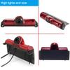 1280 * 720 Pixels Car Third Roof Brake Lamp Rear View Backup Camera Replacement for Chevrolet Express GMC Savana Vans Exporer Vans Cargo Waterproof Night Vision Parking Reverse Camera view 3
