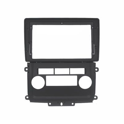 9 Inch 2 Din Head Unit Car Radio Frame Kit Compatible with Frontier Xterra 2009-2012 Auto Stereo Dash Fascia Trim Bezel Faceplate(Only fascia)