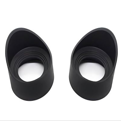 1 Pair Binocular Eye Cup, 42-46mm Eyepiece Shield Rubber Eye Guards Microscope Eyepiece Covers