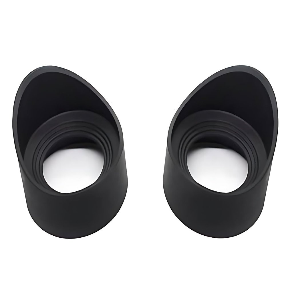 1 Pair Binocular Eye Cup, 42-46mm Eyepiece Shield Rubber Eye Guards Microscope Eyepiece Covers