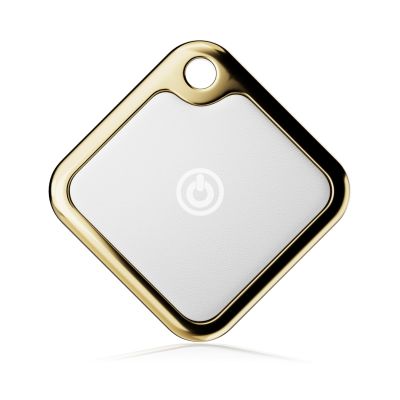 Air -Tags Tracker for Apple Find My (iOS Only) Smart Anti-Lost Tag Tracking for Keys Wallet Luggage Backpack Locator (1Pack/White)