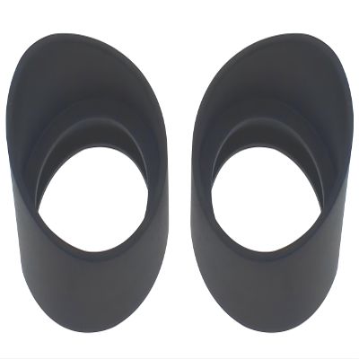 1 Pair Binocular Eye Cup, 33-35mm Eyepiece Shield Rubber Eye Guards Microscope Eyepiece Covers