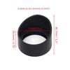 1 Pair Binocular Eye Cup, 33-35mm Eyepiece Shield Rubber Eye Guards Microscope Eyepiece Covers view 2