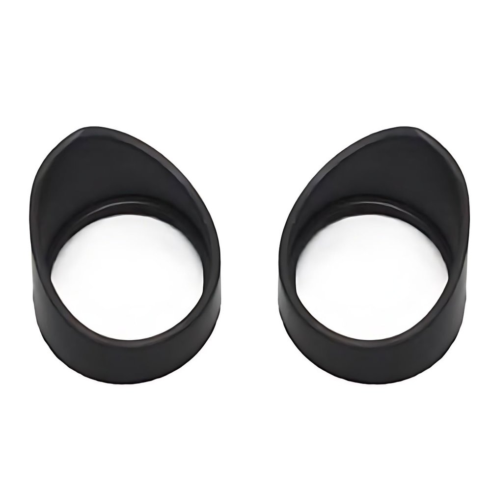1 Pair Binocular Eye Cup, 32-35mm Eyepiece Shield Rubber Eye Guards Microscope Eyepiece Covers