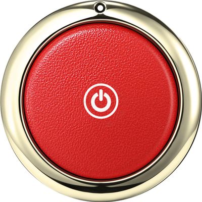 Tracker Finder Works for Apple Find My (iOS Only) GPS Tracker for Luggage Keys Backpack (Red, 1Pack)