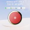 Tracker Finder Works for Apple Find My (iOS Only) GPS Tracker for Luggage Keys Backpack (Red, 1Pack) view 2