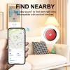 Tracker Finder Works for Apple Find My (iOS Only) GPS Tracker for Luggage Keys Backpack (Red, 1Pack) view 4