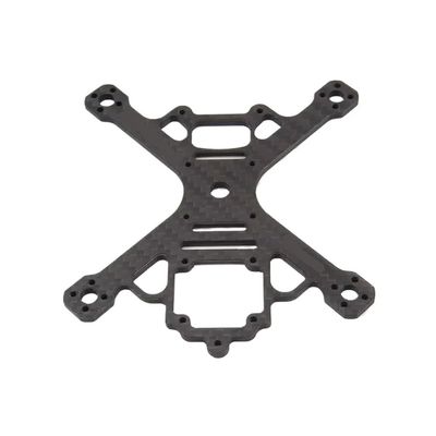 CUIPPWRJ Cinewhoop 2.5inch Frame Compatible Replacement Spare Parts Carbon Fiber Bottom Plate Guard(Carbon Fiber Bottom)