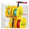 YLQFGUVWK Wire Reel Stand 8 Rolls, Cable Unwinding Reel Construction Site Cable Unwinding Tool Electrical Industry Cable Reel Cable Dispenser Reel Stand view 3