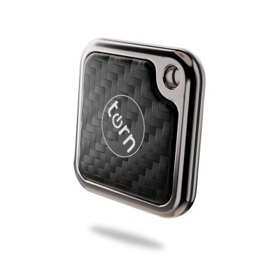 Apple Find My Enabled Air Tracker Tag (iOS only) (Carbon Black 1pack)