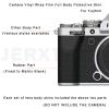 Anti-Scratch Camera Cover Skin Sticker for Fujifilm X-T5 Mirrorless Digital Camera Body Protector Vinyl Film Decals for Fuji XT5 (Matte Black) view 2
