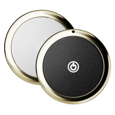 SMART CC Bluetooth Tracker Item Finders Work for Apple Find My (iOS Only) APP GPS Tracker for Dogs Cats Luggage Keys Backpack Satchel Etc (Black*White, 2Pack)