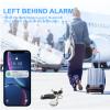 Air Tag Tracker Works with Apple Find My(iOS Only) (Black&White) view 3