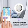 Air Tag Tracker Works with Apple Find My(iOS Only) (Black&White) view 4
