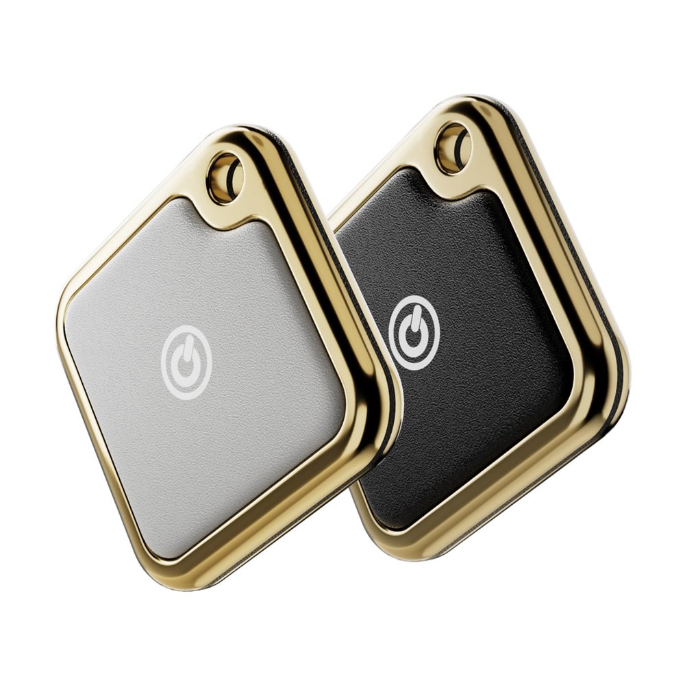 Apple Find My Enabled Air Tracker Tag (iOS only) (B/W2Pcs)