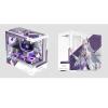 Computer Cases,Mid-Tower PC Gaming Case M-ATX/ITX - Front I/O USB 3.0 /Type-C Port - 270  Panoramic View Tempered Glass Panel - Can Be Customized Privately view 1