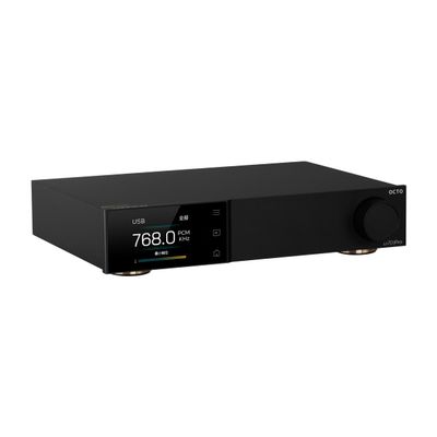 Auinshifiman Topping D70Pro OCTO HiFi DAC 8X CS43198 Chip Bluetooth 5.1 XMOS XU316 PCM768kHz/32bit & DSD512 preamplifier RCA/XLR Output Optical/USB/Coaxial/AES/EBU/BT Input USB Audio DAC (Black)