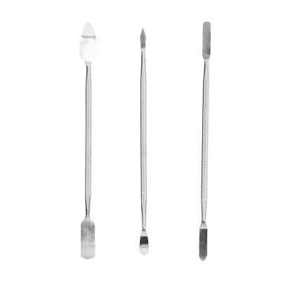 Tyenaza 3Pcs Metal Spudger, 2 Ends Repair Opening Pry Tool Kit Universal for Mobile Phone Tablet Laptop