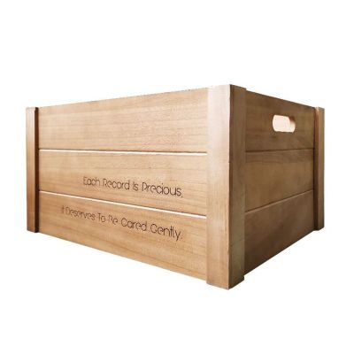 UHRLGHS Record Storage Shelf Vinyl Record Storage RackRetro Storage Box Old Record Disc Cabinet Storage Vinyl Storage Box Record Holder Shelf