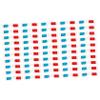 CAXUSD 100pcs Cardboard Glasses Anaglyph Eyewear Lightweight Portable for Home Theater view 1