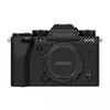 Anti-Scratch Camera Cover Skin Sticker for Fujifilm X-T5 Mirrorless Digital Camera Body Protector Vinyl Film Decals for Fuji XT5 Fiber Black view 1