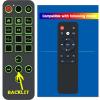 Replacement Remote Control for ViewSonic VS17337 VS18241 VS18242 M1 M1-S M1+ M1 Plus M1+ G2 Portable LED Projector Full HD Cinema Projectors (with Wall Mounting Bracket) view 2