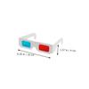 KONTONTY 30pcs Glasses Anaglyph Eyewear for Movies Games DVDs Cardboard Frames for Boys and Girls Adults Harm for view 2