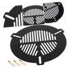 ARTIBETTER Telescope Focusing Mask Metal Bahtinov 80mm Diameter Metal Focusing Mask for Safety ES Accessories view 2