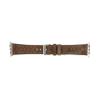 Full Grain Genuine Leather Watch Bands Compatible with Apple Watch Band 38mm 40mm 41mm 42mm 44mm 45mm 46mm 49mm Custom Strap for iWatch Series 10 9 8 7 6 5 & SE Watch Ultra and Watch Ultra 2 For Women and For Men Handmade Strap (Dark Brown) view 4