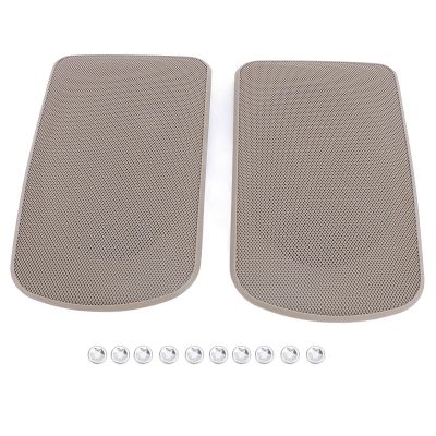 2PCS Rear Speaker Grille Cover 04007521AAE0, Speaker Grill Mesh Replacement for Car Sound System