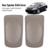 2PCS Rear Speaker Grille Cover 04007521AAE0, Speaker Grill Mesh Replacement for Car Sound System view 2
