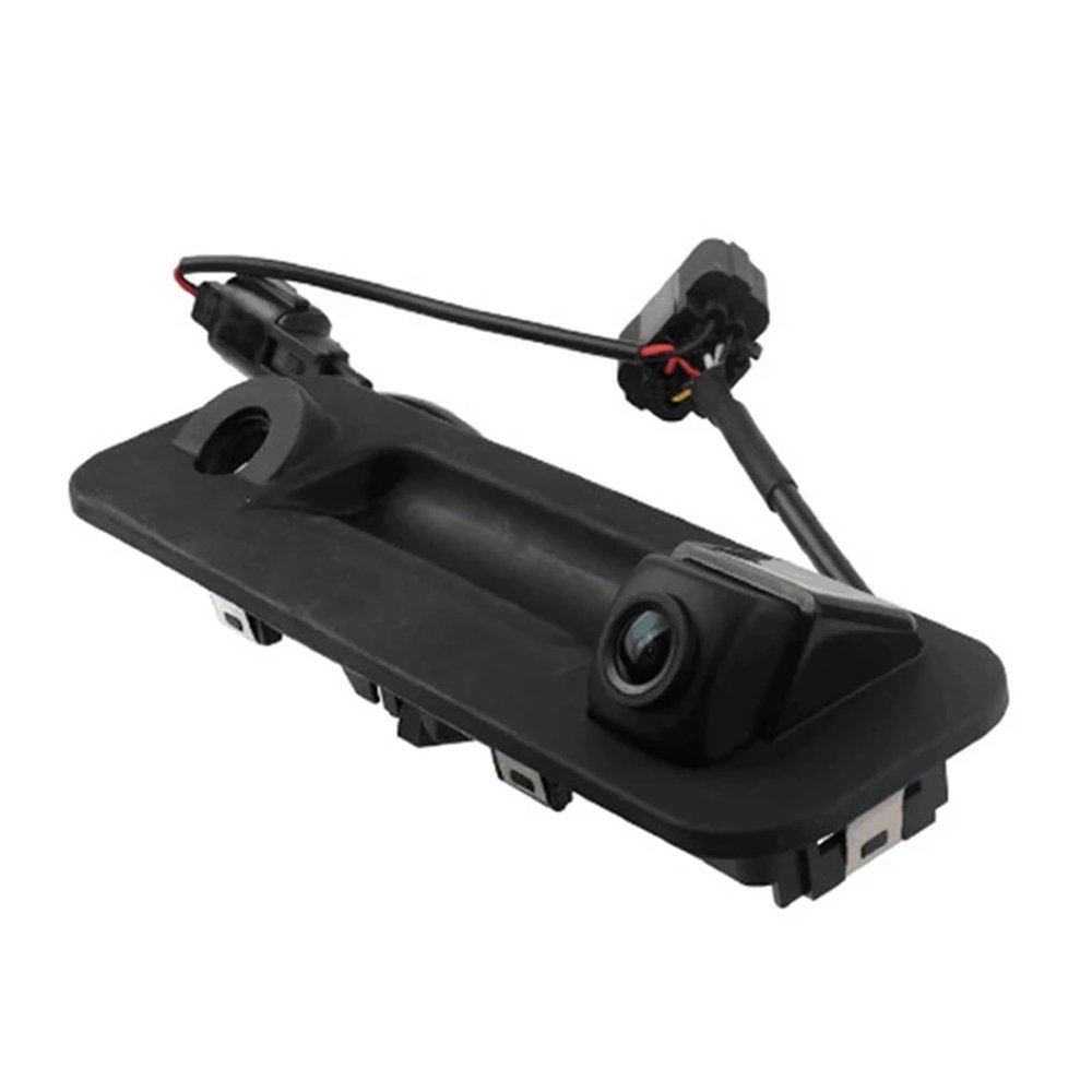 1 Piece Car Rear View Camera 95760-E6201 Reverse Park Assist Camera with Trunk Switch 95760 C1100 Compatible with Hyundai Sonata 2015-2017