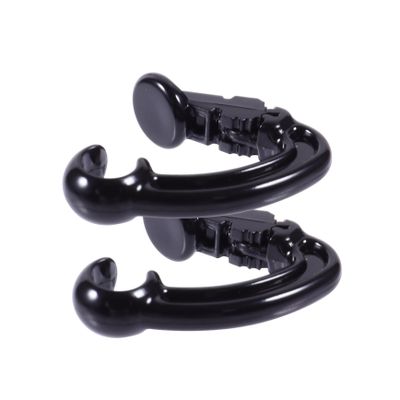 RORPOIR 2pcs Anti-Lost Earphone Hooks for Wireless Earphone Holders with Protective Clips for Running Gym and Fitness Activities Multiple Colors