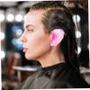 Pink PE Ear Covers 500pcs for Hair Dye Splash Protection view 2