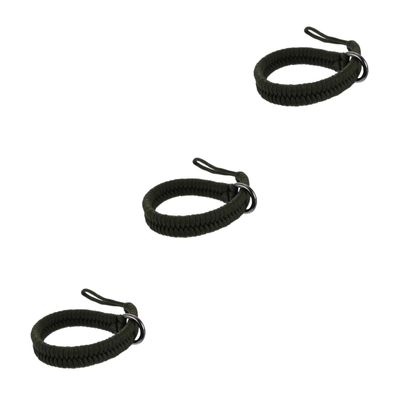OSALADI 3pcs Quick Release Camera Wrist Strap Wristband for Dslr Mirrorless Parachute Rope