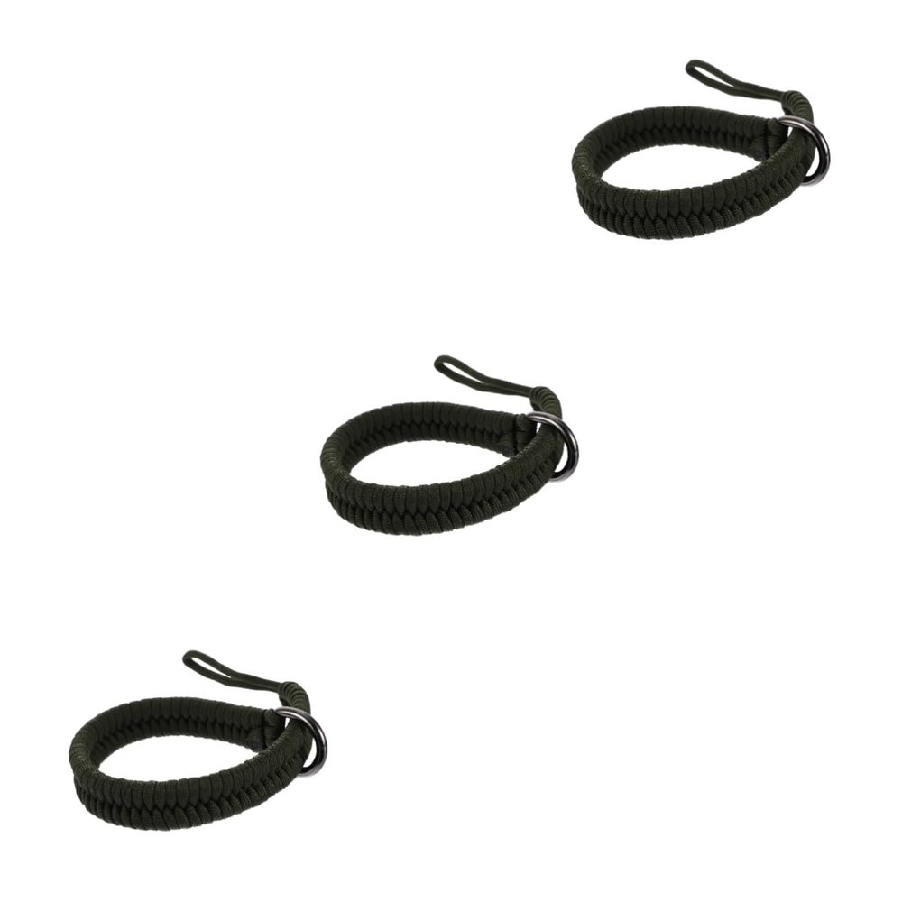 OSALADI 3pcs Quick Release Camera Wrist Strap Wristband for Dslr Mirrorless Parachute Rope