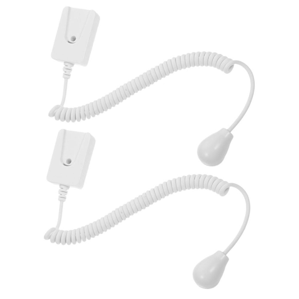 Gadpiparty 2pcs Retractable Tether for Remote Controls and Devices Lost Phone and Tablet Hanger Strong Adhesive for