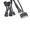 Chunsu X42 X52 X62 X72 9Pin Fan Water Cooling 10pin Power Supply PWM Cooling Cable view 4