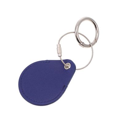 CAXUSD Shockproof Leather Tracer Cover for Durable Water-Resistant Protective Case for Pets Luggage and Valuables Blue