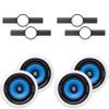 2 (Pair) MS3800 8" in Ceiling Speaker + Install KIT (PRE-Construction Brackets) view 1