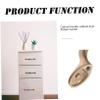 TOBBOMEY Oil Rubbed Cabinet Knobs Ceramic Handle for Dresser Modern Wardrobe Handle Easy Install view 3